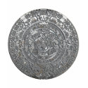 Silver Aztec Calendar t-shirts