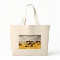 Silver Beach, St. Joseph, Michigan Canvas Bags