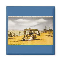 Silver Beach, St. Joseph, Michigan Refrigerator Magnet