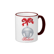 Silver Bell Believe Coffee Mug
