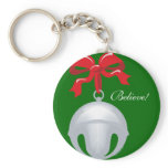 Silver Bell Custom Keychain
