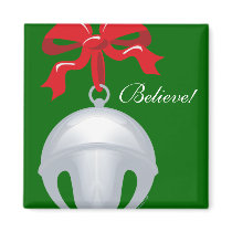 Silver Bell Custom Magnet