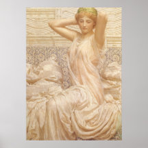 Silver by Albert Joseph Moore Print