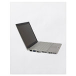 Silver coloured laptop flyers