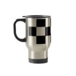 SILVER DINER TRAVEL MUG ~ Cherries Mid-Century Cup