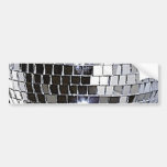 Silver Disco Ball Bumper Stickers