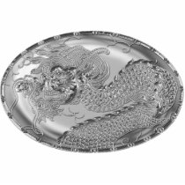 Silver Dragon Pin