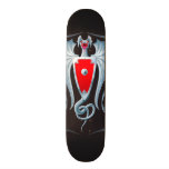 Silver Dragon Shield Guardian Skate Board Decks