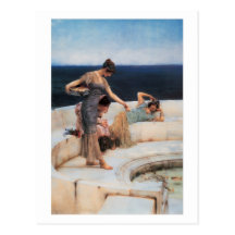 Silver Favourites by Lawrence Alma-Tadema Postcard