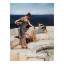 Silver Favourites by Lawrence Alma-Tadema Post Cards
