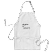 SILVER FOX APRON