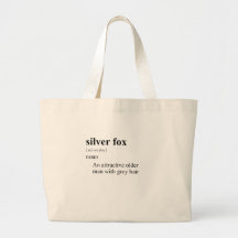 SILVER FOX CANVAS BAG