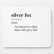 SILVER FOX MOUSE PADS