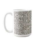 Silver Glitter Hanukkah Mug