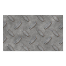 Silver Grey Diamond Plate Textured