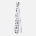 Silver-Laced Polish Rooster & Hen Tie