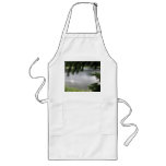 Silver Lake Framed by Evergreen Boughs Aprons