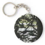 Silver Lake Through Pine Branches keychains