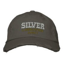 SILVER Liberation Army, Embroidered Baseball Cap
