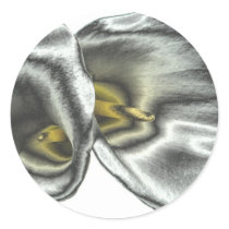 Silver Lilies Stickers