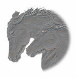 Silver Morgan Horses Sculpture photo sculptures
