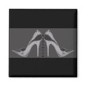 Silver Neon Stiletto's Magnets