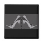 Silver Neon Stiletto's Magnets