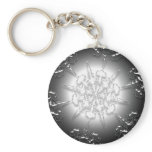 Silver Ornament Key Chain