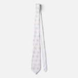 Silver Pentagram Pentacle Neck Tie