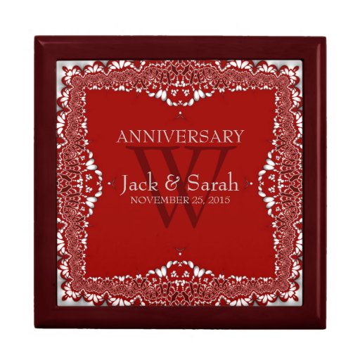 silver_red_lace_wedding_anniversary_gift_box ...
