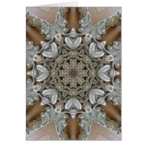 Silver Rhinestones Steampunk Mandala