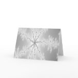 Silver Snowflake Card