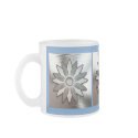 Silver Snowflake Mug