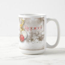 Silver Sparkles Christmas Mug