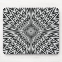 Silver Square Mousepad