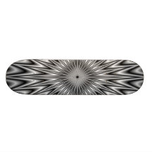 Silver Square Skateboard
