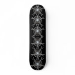 Silver Sticks Pentagram Skateboard