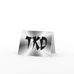 Silver TKD Note Card