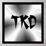 Silver TKD Poster Print