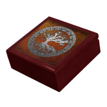 Silver Tree of Life Gift Box