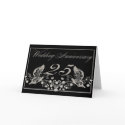 Silver Wedding Anniversary 25 Years Invitation cards