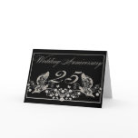 Silver Wedding Anniversary 25 Years Invitation cards