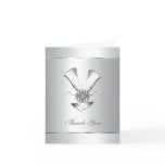 Silver Wedding Anniversary Thank You Cards