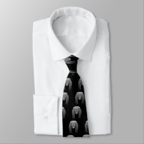 Silverback Gorilla Cartoon Neckwear