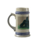 SILVERBACK GORILLA STEIN mugs