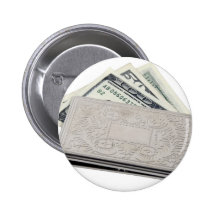 SilverMoneyHolder042810 Pinback Button