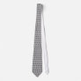 Silvery Silk Tie