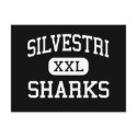 Silvestri - Sharks - Junior - Las Vegas Nevada postcards
