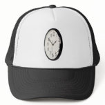 Simple analog clock hat