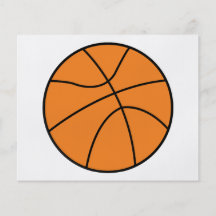 simple basketball vector design custom flyer